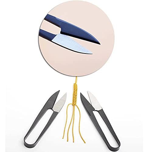 Forbici da Ufficio, Forbici Artigianali, Forbici da Cucito a Punto ， Clipper Artigianale con Impugnatura Comfort-Grip for Home Office School- Forbici da 10 Cm
