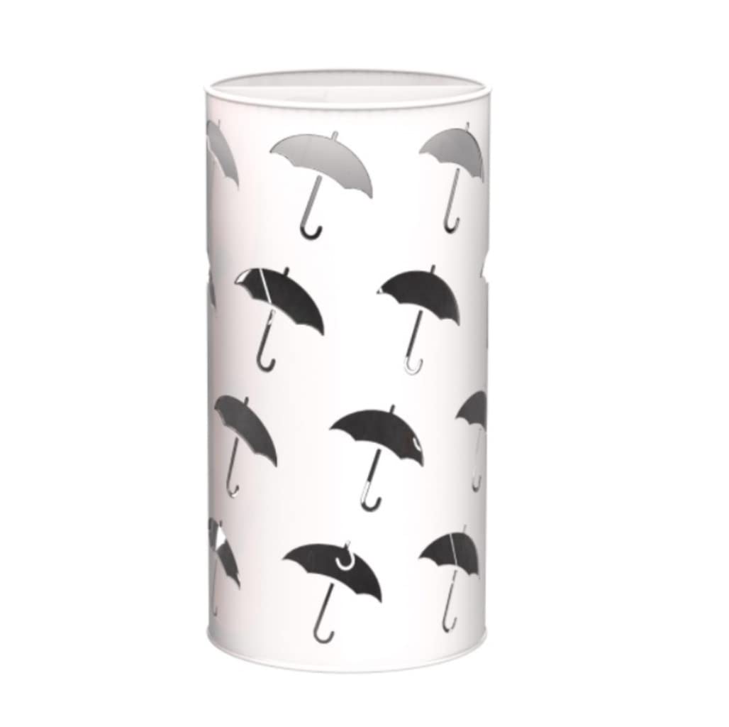 XDLEDMKIZ Classic umbrella, umbrella stand, wrought iron umbrella stand, creative umbrella pattern umbrella stand, with non-slip mat, umbrella bucket, umbrella holder stand