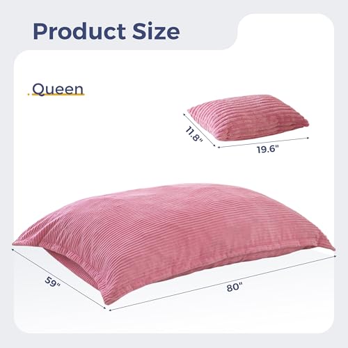 Image of MAXYOYO Giant Bean Bag Chair with Pillow, 3 in 1 Convertible Bean Bag Chair