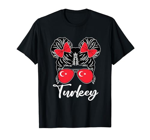 Turkey Flag Heartbeat for Turkey Men Women Kids Camiseta