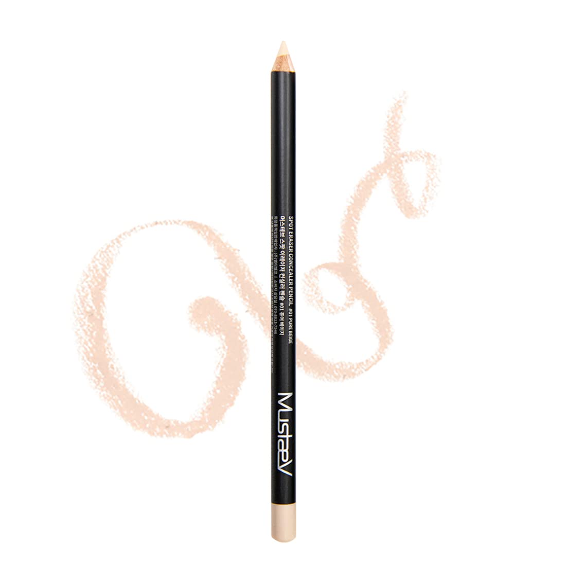 MustaeV Spot Eraser Concealer Pencil – Full Coverage All-in-One Highlighter Contour Makeup Liner for Under Eye, Inner Corner, Brow Lift, Lip Shaping, Acne Cover – Bestselling Korean Beauty Stick