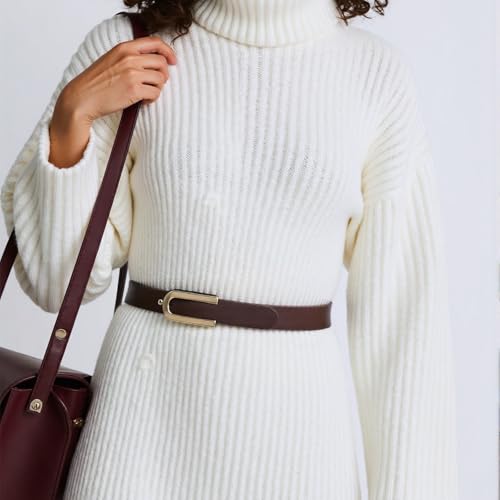 Elegant U Shaped Alloy Buckle Waist Belt Versatile Accessory For Trendy Women's Wardrobe3