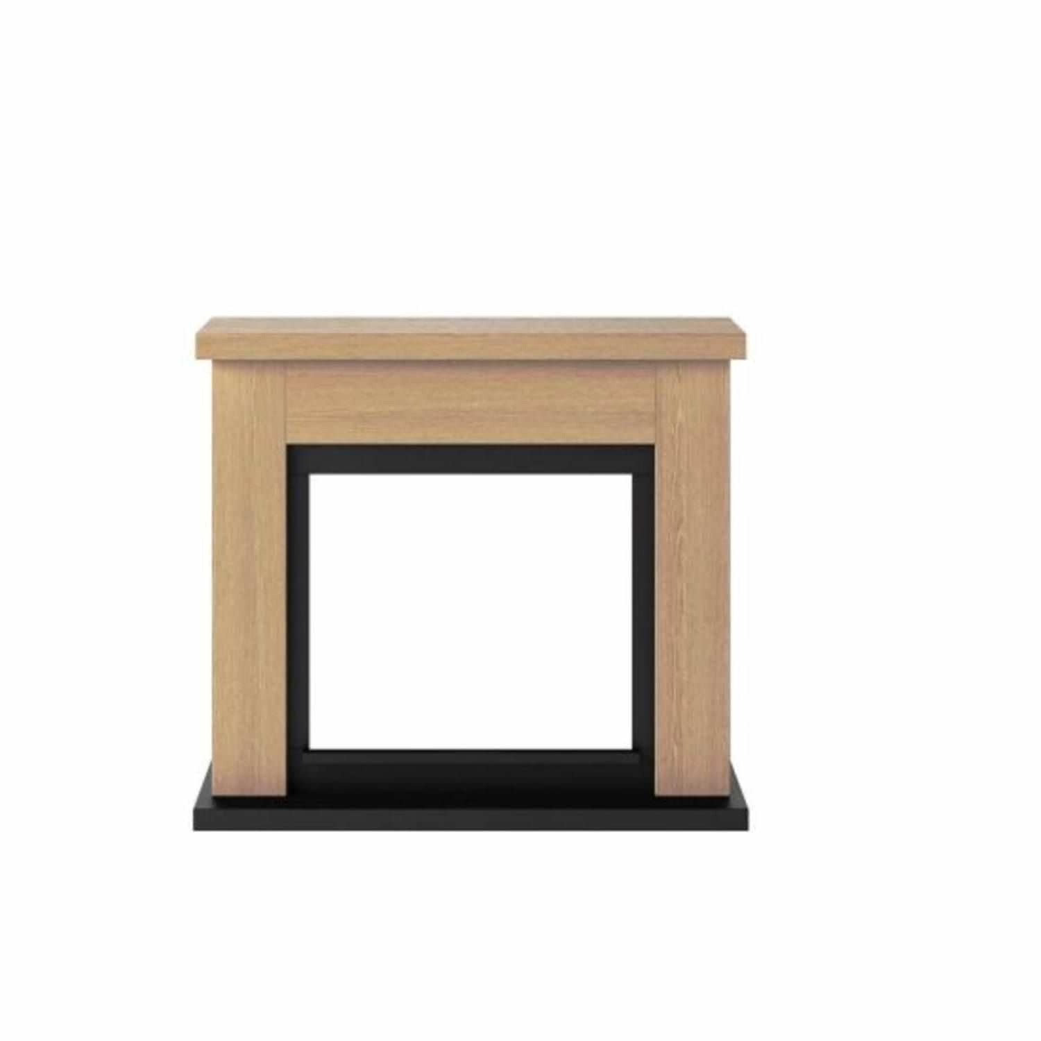 Fuego Ugo Marco Chimenea Roble Mdf Estructura Madera