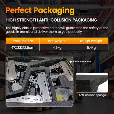 Simjack UT Pedales Sim Racing con Sensor Hidráulico miniatura 7