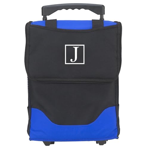 Picnic at Ascot Personalized Monogrammed 32 Can Collapsible Rolling Insulated Cooler- Designed & Quality Approved in The USA