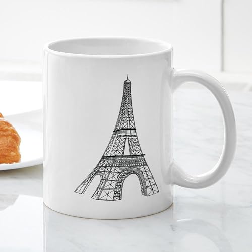 Taza de Cerámica Torre Eiffel 325 ml miniatura 5