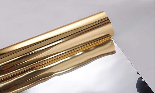 3×33 ft Wedding Mirror Aisle Runner Double Sided Gold-Silver Aisle Runner Rug for Indoor Outdoor Wedding Graduation Party Birthday