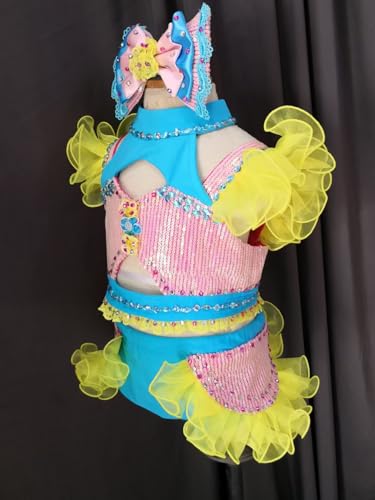 Image of Jenniferwu Two-Pieces Girls Swimsuit Beauty Toddler Swimwear Pageant Bikini Set