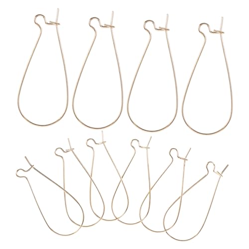 Uonlytech 100 Piezas De Ganchos Para La Oreja Clips Para La Oreja Pendientes Ganchos Para Hacer Joyas Material Para Joyería Ganchos Para Pendientes Herramientas Para Hacer Pendientes
