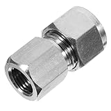 iplusmile Compression Fitting Tube Connector for Plumbing Leak Suitable for Industrial Applications Easy to Install and Versatile