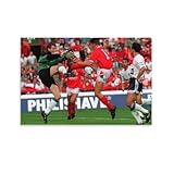 Roy Keane ロイ・キーン ポスター5 キャンバス 芸術 ポスター 壁アート 画像 印刷 現代 寝室 装飾 ポスター ホームアートワーク16x24inch(40x60cm)