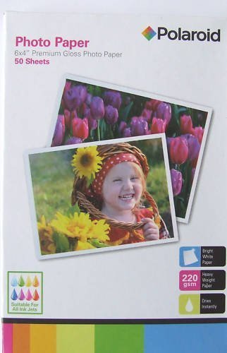 100 Sheets 6"x 4" GLOSSY High Quality Photo Paper WEIGHT 180gsm (150x100mm)