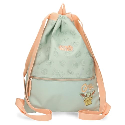 Joumma Star wars Grogu Mochila Saco Verde 35x46 cms Poliéster