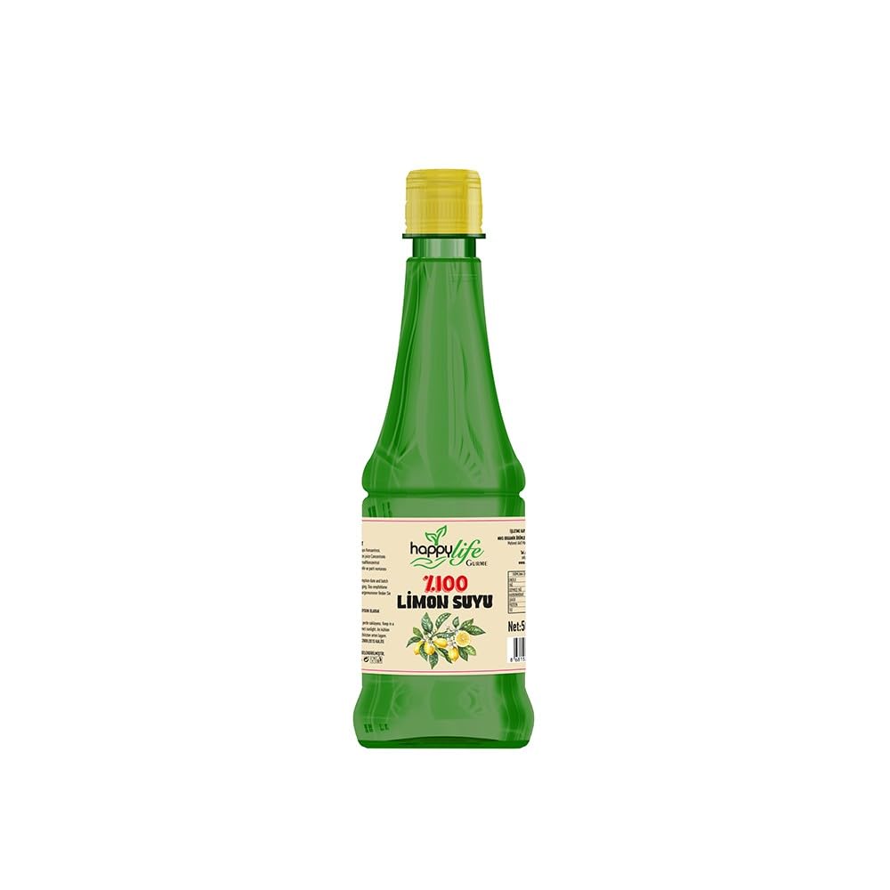 Happy Life Yüzde Yüz Limon Suyu