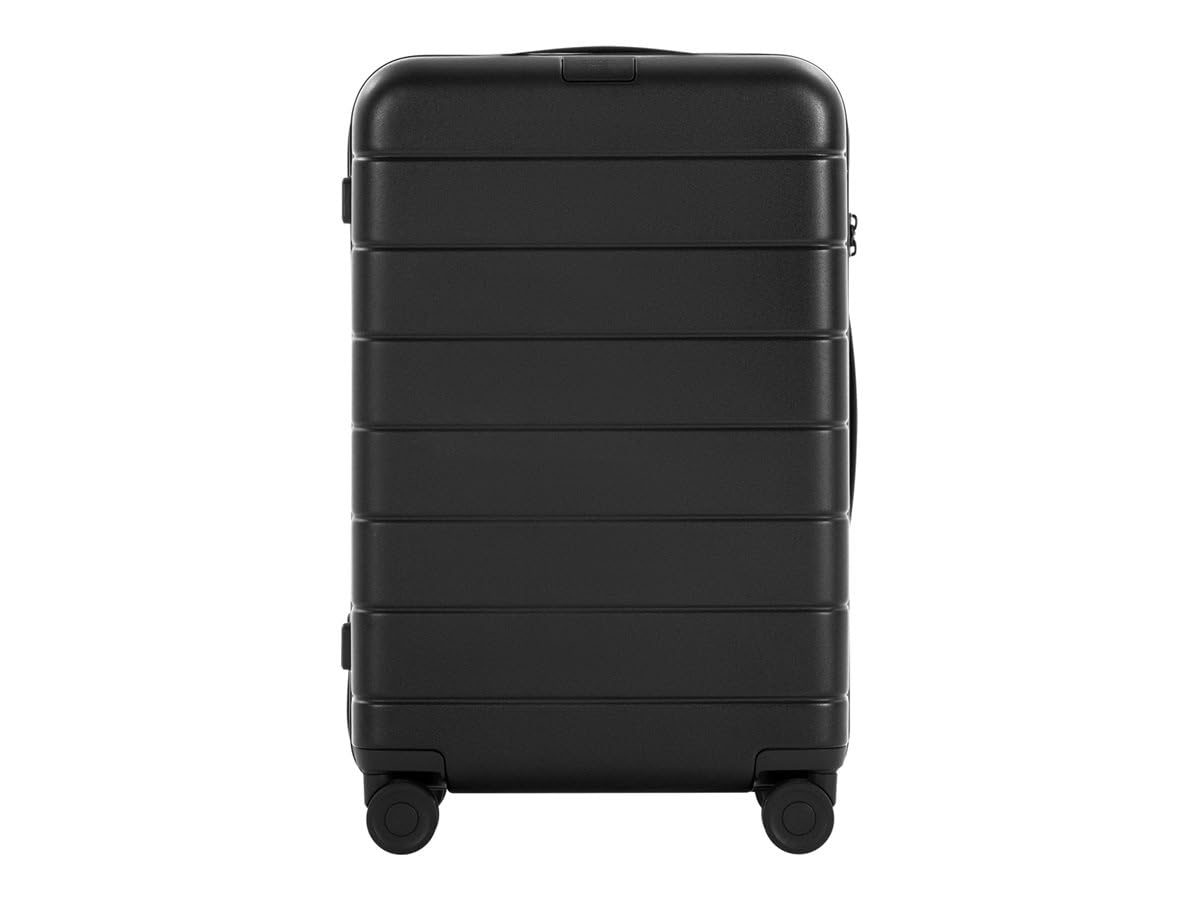 Xiaomi Luggage Classic Pro & Aluminium - 20-28 inch, Heavy Duty Zippers, TSA Locks, 4:6 Opening Ratio, Corner Protection Technology for Stress-Free Travel, Black, EU 20, Classic Pro