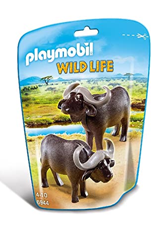 PLAYMOBIL Vida Salvaje - Animales, Búfalos, Multicolor, 6944