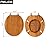 Toilet Seat, Solid Wood, Bamboo, High Gloss Finis, PIKLiDS (Round)