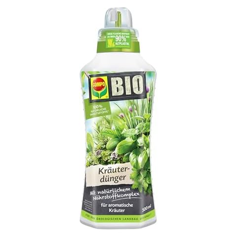 COMPO BIO Weed Fertilizer, Liquid Plant fertiliser with mild Formula for Cultivation and culturing of Plants and Medical Herbs, 500 ml Cover