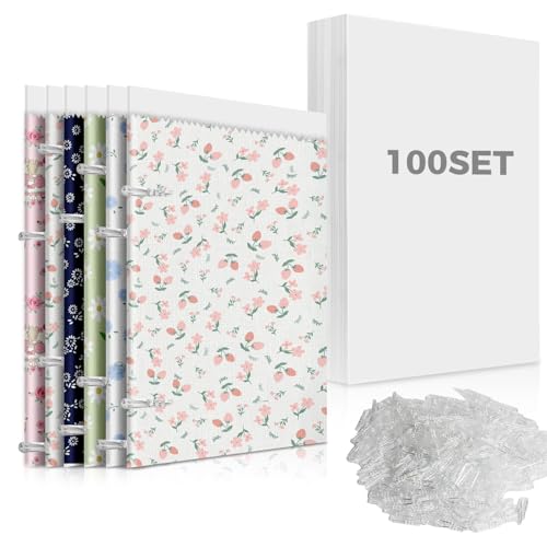 Set of 100 Fabric Organizer Boards Measuring 7.5 X 10.5 Inches Neat and Easy Comic Book Boards for Fabric Storage Magazines and Books This Includes 400 Plastic Alligator Clips for Secure Fastening