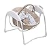 Graco Glider Lite - Columpio eléctrico para bebés de 0 a 9 kg, 6 velocidades, arnés de 5 puntos, funda de tela lavable a máquina, con música, sonidos naturales y arco de juegos Benny & Bell