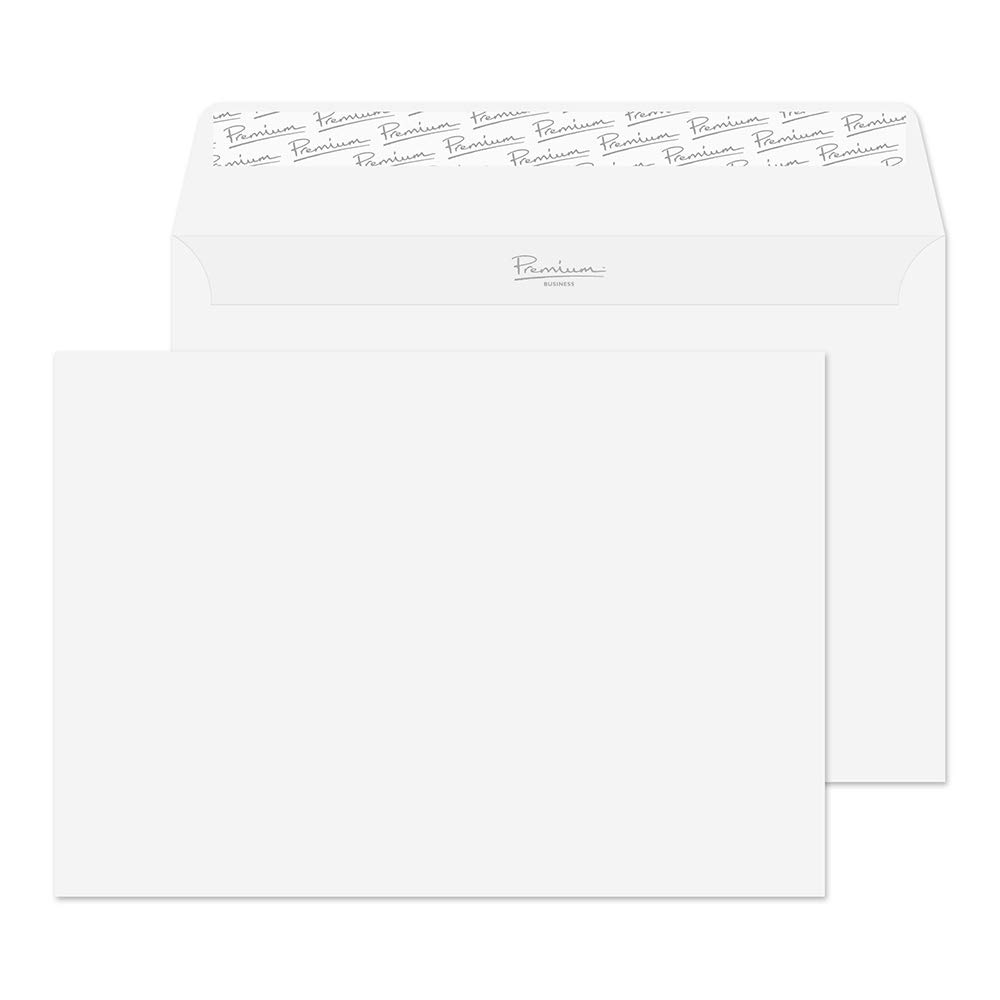 Blake Business C5 162 x 229 mm 120 gsm Peel & Seal Wallet Envelopes (37454) Brilliant White Wove - Pack of 25