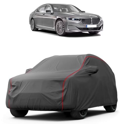 Image of Heavy-Duty Car Cover for Compatible with BMW 720D (2019 to 2025 All Models) Deluxe Car Protection Cover - Waterproof & UV-Resistant All-Season Exterior Protection