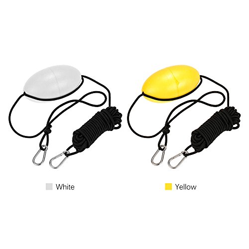 Festnight 1pc caiaque deriva âncora reboque corda reboque linha 9.1m / 30ft longa corda de nylon aço