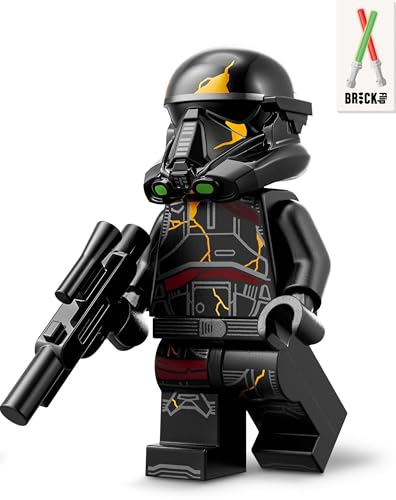 Lego Star Wars Deathtrooper Set: Figur mit Blaster-Pistole und Helm - Alternative zu Battle Pack, Minifiguren Set, Imperialer Todestruppler