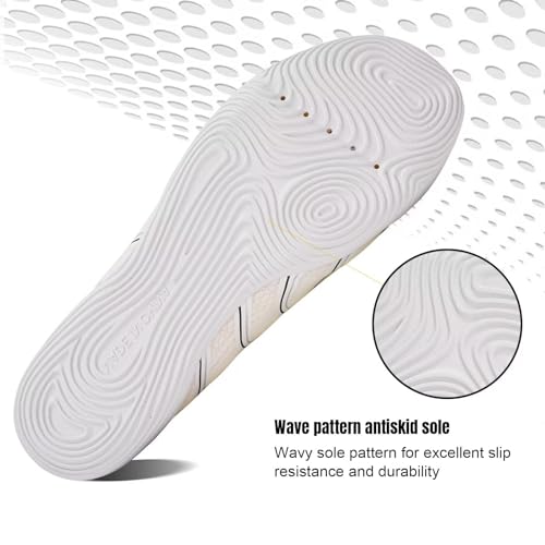Image of YALOX Water Shoes Men's Women's Swim Shoes Outdoor Beach Barefoot Quick-Dry Aqua Pool Socks Swimming Yoga Surfing Exercise