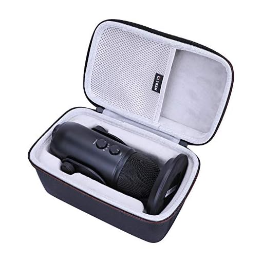LTGEM Hard Case for Blue Yeti or Yeti Pro USB Condenser Microphone