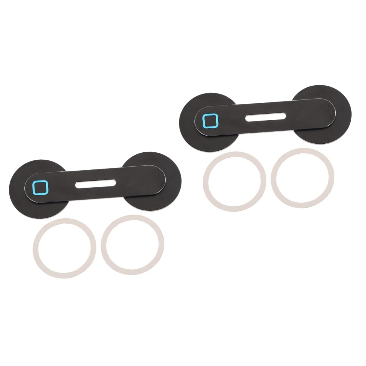Hemobllo 2pezzi Supporto Magnetico Per Smartphone Da Auto Porta Telefono Design Compatto e Portatile Facile Da Installare Compatibile Con Tablet e Smartphone