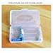 5Pcs Portable Storage Box For Oral Irrigator Nozzles Dust-proof Dental Water Jet Flosser Tooth Punch Nozzles Convenient Oral irrigator parts