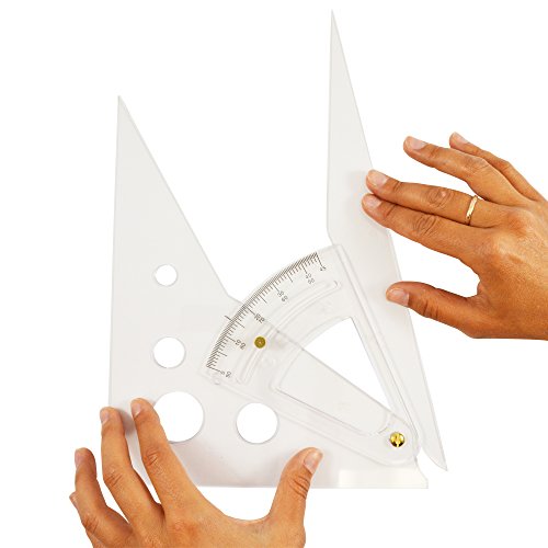 Westcott échelle triangulaire AT-10 instrument de mesure durable