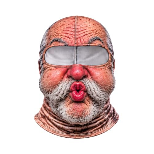Christmas Masks for Adults 3D Funny Realistic Balaclava Ski Mask for Men - image 1