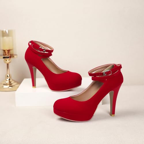 Image of Mostrin Fashion Vintage Womens Small Bowtie Platform Pumps Ladies Sexy High Heeled Shoes