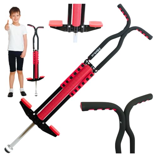 Merkan Pogo Stick, Jump Stick, Springstange, Kindermuster, Softschaum, 5+, bis 70kg...
