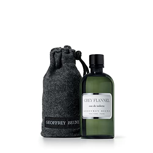 Geoffrey Beene Grey Flannel, Eau de Toilette, Senteur Boisée et Orientale, Parfum Chypré Vert Unique, Vaporisateur non inclus