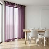 Zoom IMG-2 hokxuan trasparenti tende per interni Zoom IMG-2 hokxuan trasparenti tende per interni