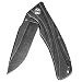 Kershaw Manifold Pocket Knife (1303BW) 3.5" 4Cr14 Steel Blade and Stainless Steel Handle with Black-Oxide BlackWash Finish, SpeedSafe Assisted Opening and Single Position Deep-Carry Clip, 5.6 oz.