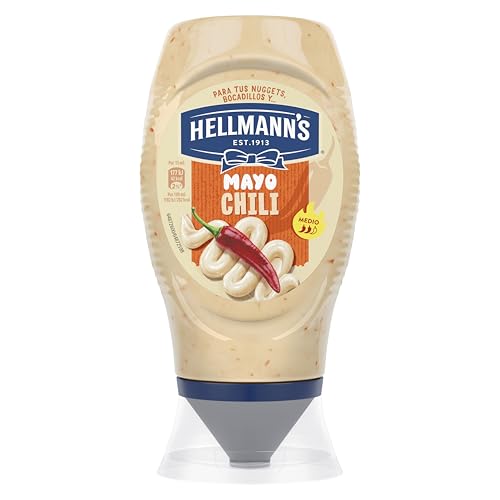 Hellmann's Mayo Chili Sin Gluten Bocabajo 250 ml