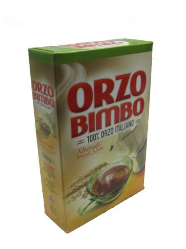 Orzo Bimbo Macinato 12 pack (500g cada caja)