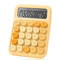 Calculatrice Mr. Pen 12 Chiffres - Grand écran LCD, Touches Mécaniques, Portable Pour Bureau Et école
