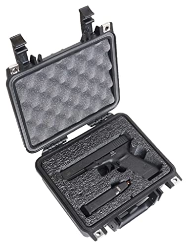 Case Club Case to fit Glock 21 & 3 Magazines. Pre-Cut, Heavy Duty, Waterproof Case (Accommodates Optics & Under Barrel attachments)