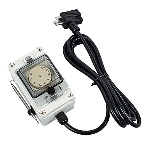 De-Icer Controller, Briidea De-Ice Control Box Automatically Turn On And Off Your 120V De-Icer, Adjustable Temperature Settings For Dock Pond Lake #TOP1