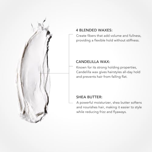 blumaan wax fiber for men - adds volume amp controls hair all day hold - natural finish for all hair types - original styling meraki