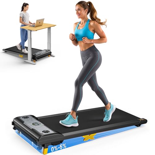 Servfit Walking Pad with Incline, 2.5HP Under Desk Treadmill, 3 in 1 Portable Treadmill with Remote...