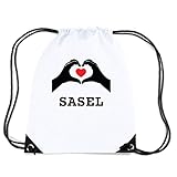 saseler markt 17 Maße: 45x34cm JOllify SASEL Turnbeutel Tasche GYM150 – Design: Hände Herz