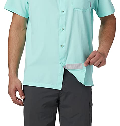 Columbia Men's Standard Slack Tide Camp Shirt, Gulf Stream, Xx-Large #TOP5