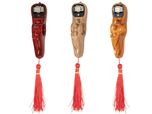 Compteur de doigts numérique Tasbih pour la méditation guidée et la relaxation en lot de 3
