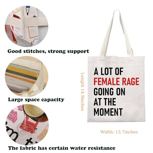 Bolso Tote Feminista KUIYAI para Mujer miniatura 4